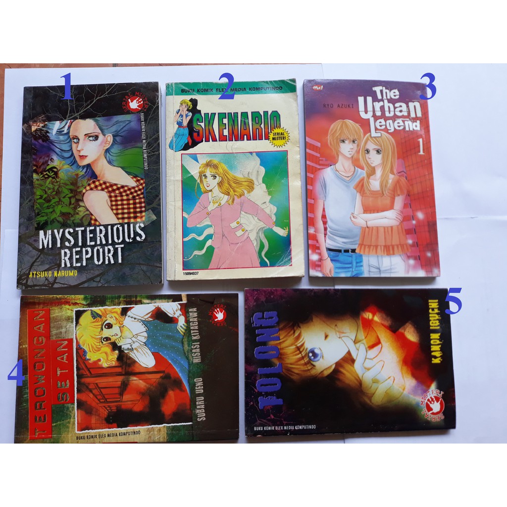 Komik Second: Genre Horror