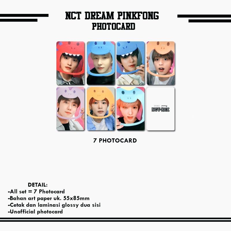 NCT DREAM PINKFONG PHOTOCARD