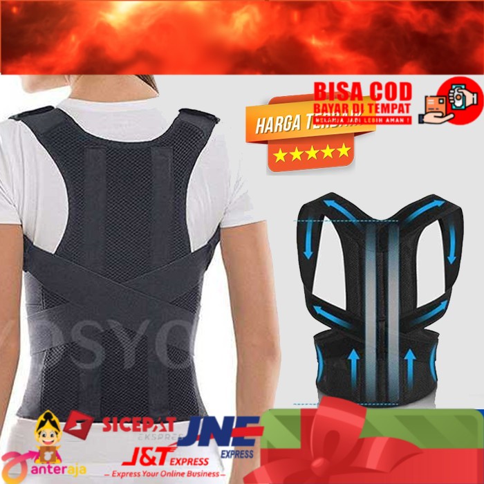 (Original) SABUK ANTI BUNGKUK/SABUK TERAPI PUNGGUNG/ALAT TERAPI PUNGGUNG/alat terapi/alat penegak