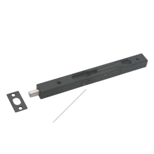 FLUSH BOLT DEKKSON FB 040 12" Black Flush Bolt panjang 30 Cm