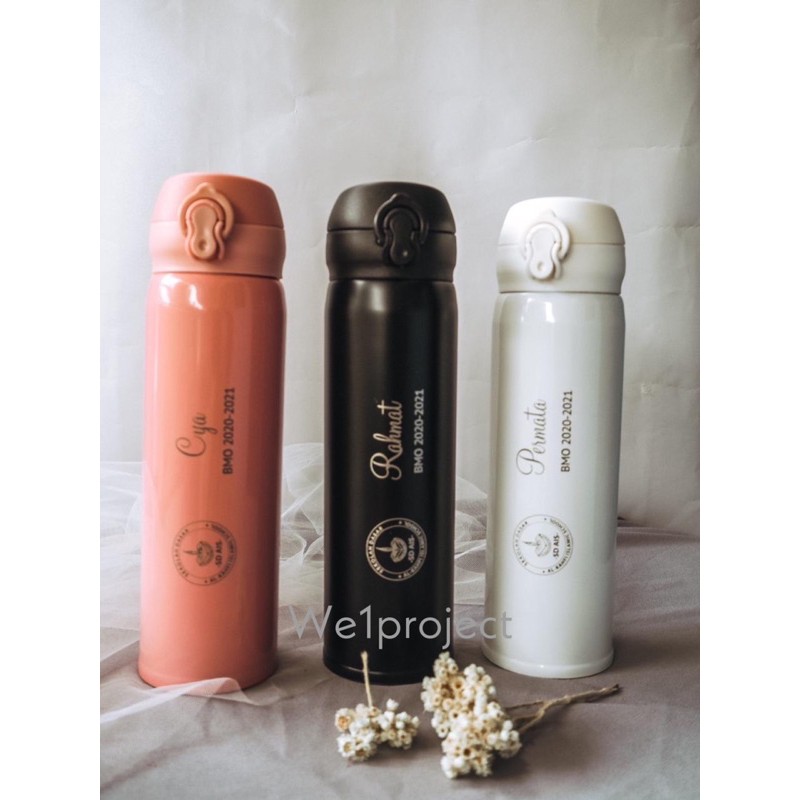 (FREE BOX) TUMBLER TERMOS CUSTOM LASER GRAFIR SATUAN SOUVENIR