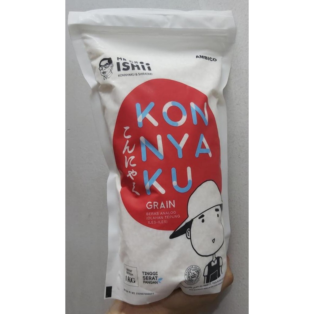 

Ready Stok Beras Shirataki 1000 gram / 1kg (cocok untuk diet keto) Terlaris