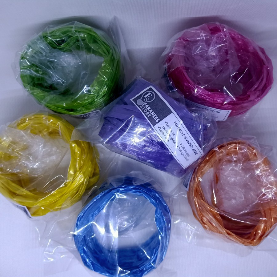 

Tali Rafia Pengikat-Tali Rafia Prakarya Sekolah Isi 3 Pcs