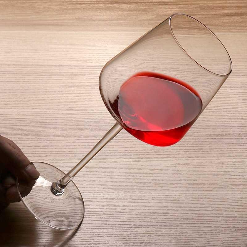 Gelas Cangkir Glass Crystal Wine Goblet 650ml - XR1030 - Transparent