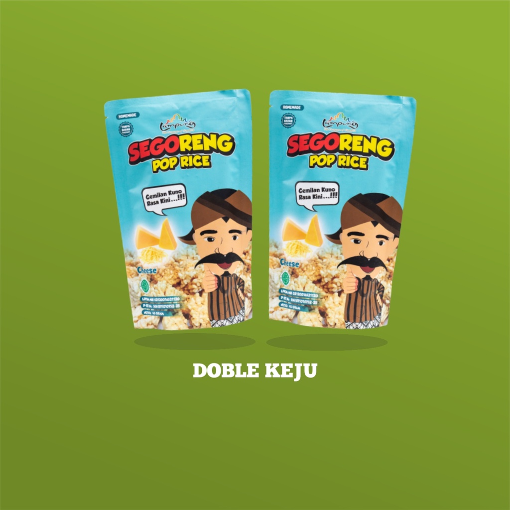 

DOBLE SEGORENG KEJU (Rengginang Nasi)