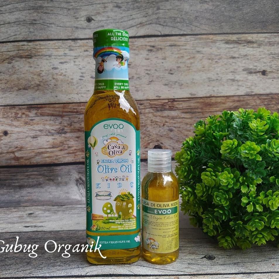 

77 EVOO ( Extra Virgin Olive Oil ) CASA DI OLIVA for Kids Minyak Zaitun MPASI Kemasan 60ml 250ml ✡➷