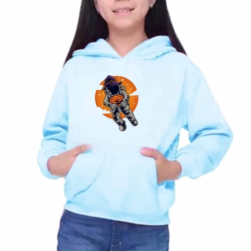 Hoodie Astronot Anak Fleece Pakaian Anak