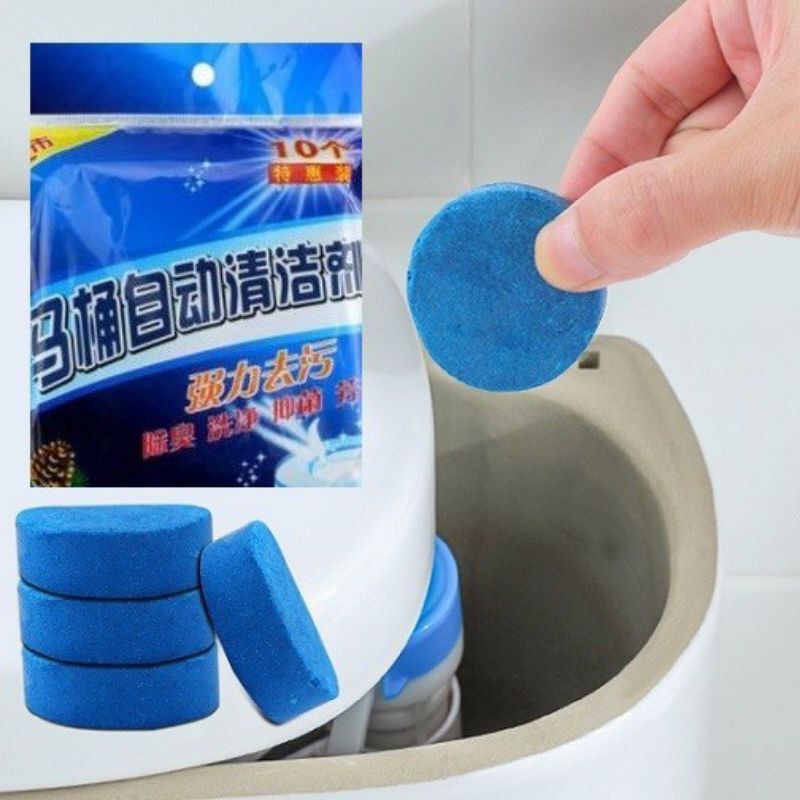 Tablet Biru Pembersih kloset/Tablet toilet penyegar toilet 50gr/pembersih toilet anti jamu anti bakteri/Pembersih Penyegar Kloset Toilet Bentuk Tablet ANTI BAU pengharum WC kamar PADMA