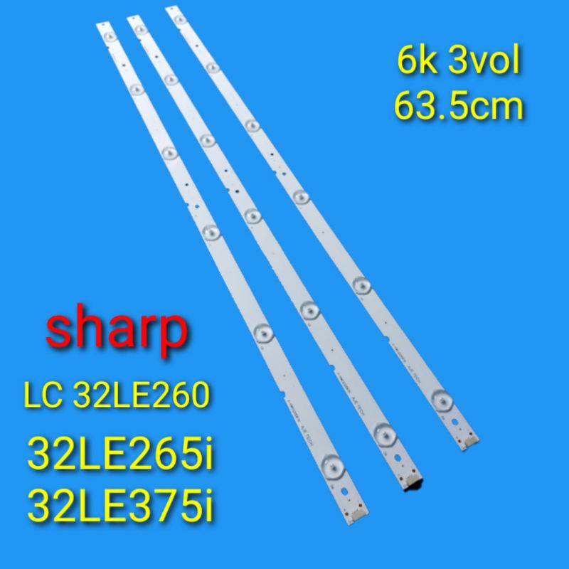 LED BACKLIGHT TV SHARP 32IN INC LC32LE265I LC 32LE265I LC 32LE265 I LC 32LE265M