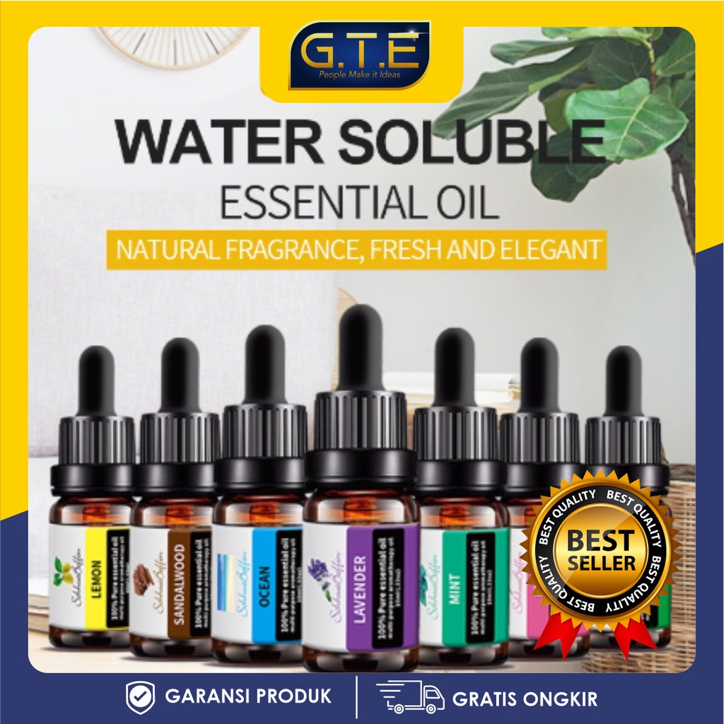 GTE | ESSENTIAL OIL AROMATHERAPY HUMIDIFIER FRAGRANCE / OIL DIFFUSER ORIGINAL MURAH / MINYAK AROMATERAPI