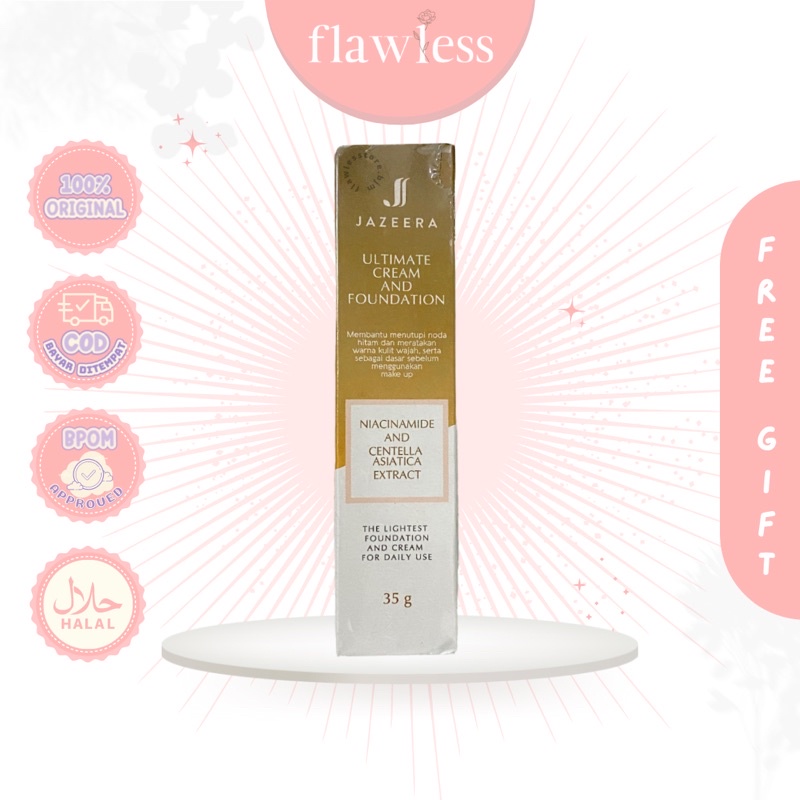 [READY] JAZEERA ULTIMATE CREAM  & FOUNDATION