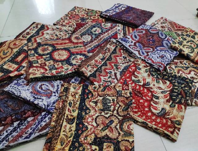 SARUNG/JARIK / BAHAN /KAIN BATIK TULIS GENTONG ASLI BANGKALAN MADURA HANDMADE