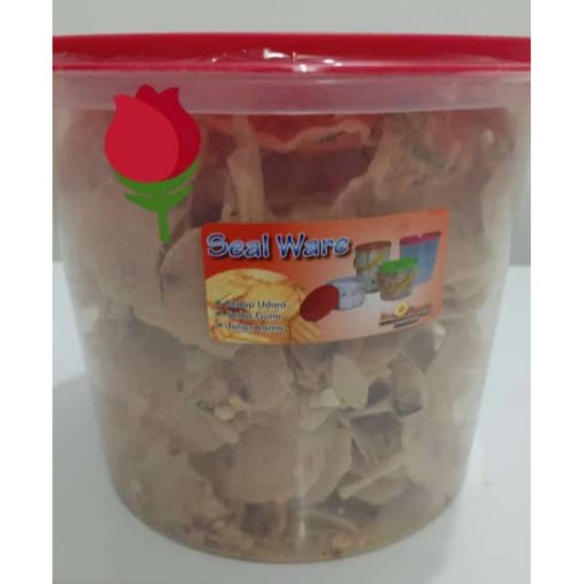 Peyek Rebon . Toples 5 ltr