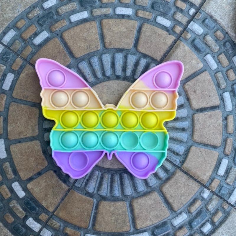 (TERBARU) POP IT SERI PASTEL KARAKTER POP IT RAINBOW PASTEL MURAH KARAKTER-5