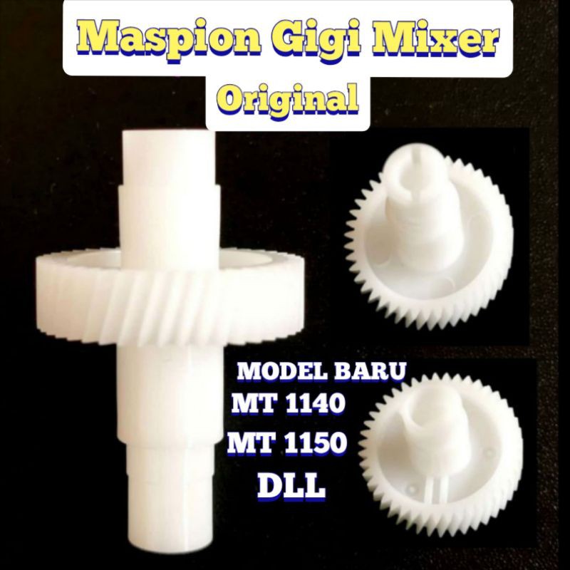 GIGI MIXER MASPION GEAR ORIGINAL MODEL BARU MT 1140 1150