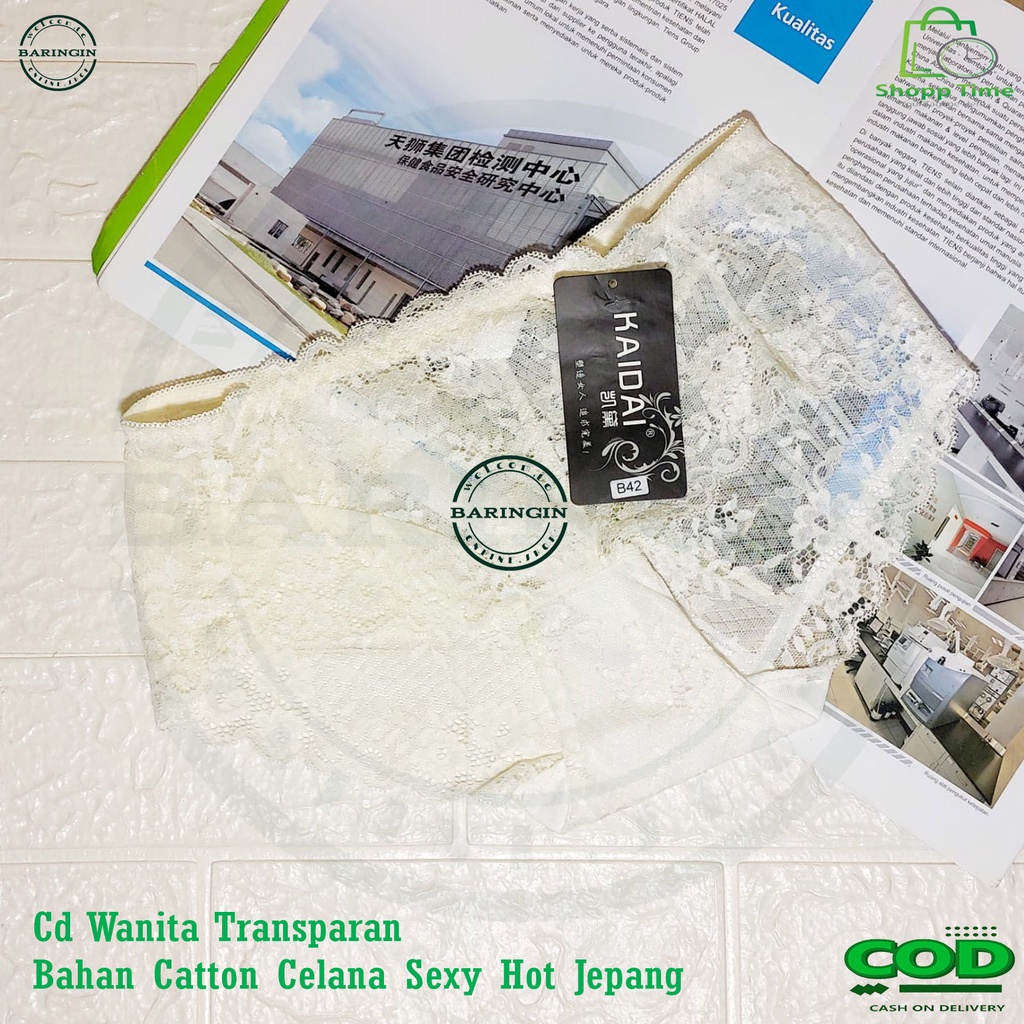 Cd wanita Dewasa isi 6 Pcs Celana Dalam Brokat Renda Halus Dan Modis Cd Transparan /Celana seksi wanita mulus