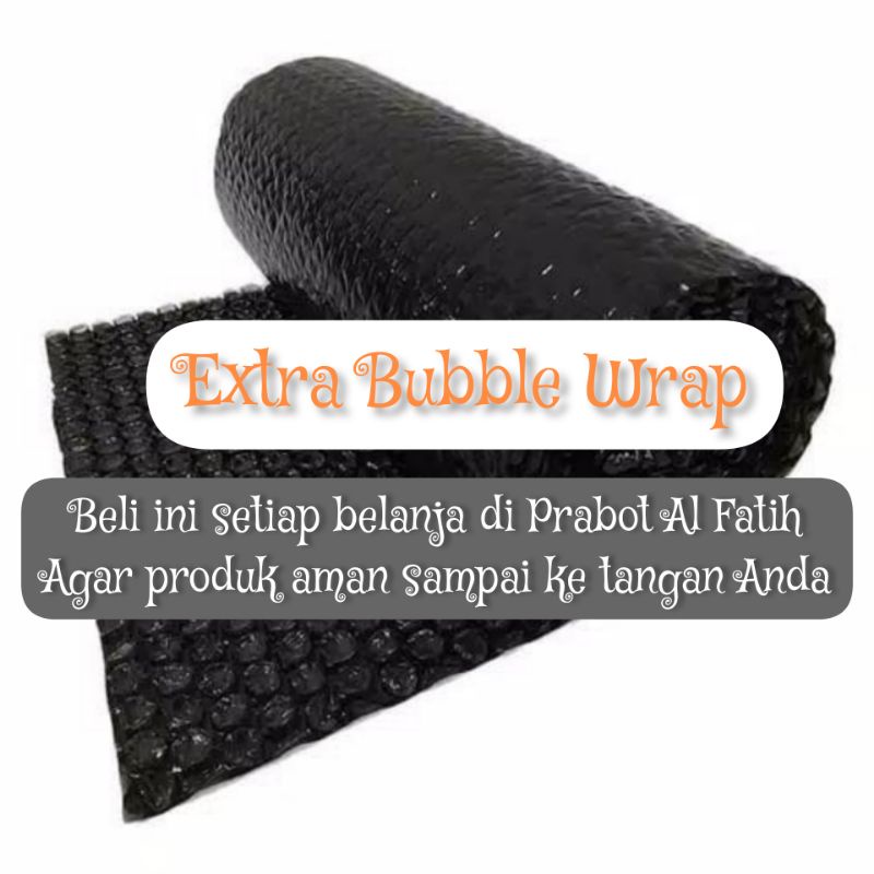 

EXTRA BUBBLE WRAP Pengaman Paket Setiap Belanja Di Prabot Al Fatih