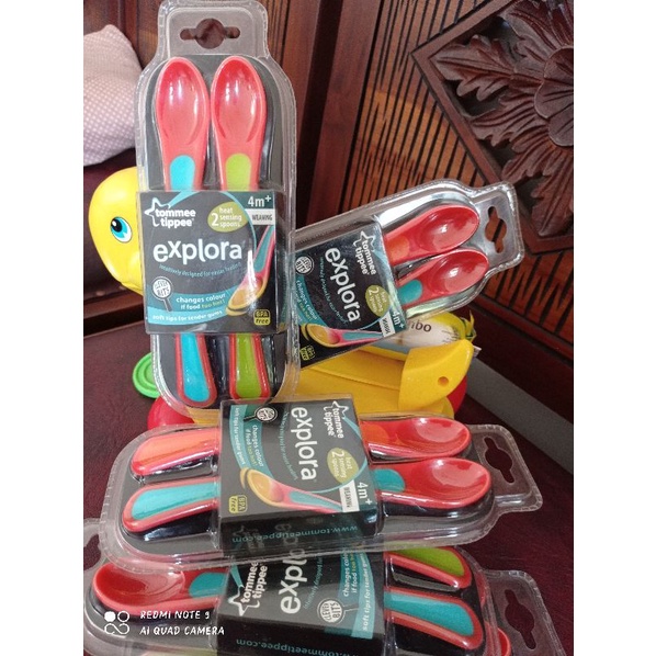 promooooo.... tommee tippee sendok sensor panas, sendok bayi