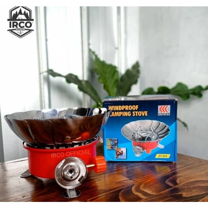 BISA COD! Kompor Gunung / Kompor Portable / Kompor Pendaki  - Windproof Gas Kaleng Hi-Cook Stove