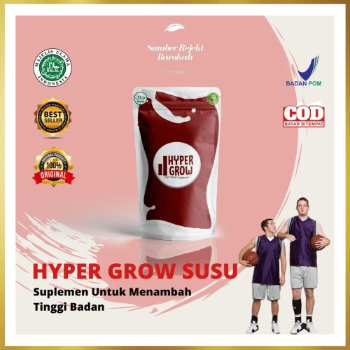 

[COD] SUSU HYPER GROW Susu Penambah Tinggi Badan Cepat | Vitamin