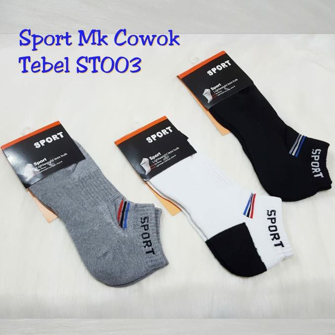 Kaos Kaki Pendek Sport - Kaos kaki Pria / Wanita - Motif Random KAOS KAKI PENDEK DEWASA PREMIUM