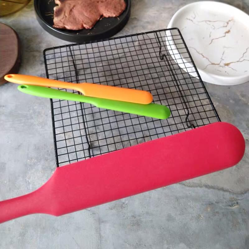 SPATULA SILICONE TAHAN PANAS FOOD GRADE PENGADUK KRIM ALAT DEKORASI