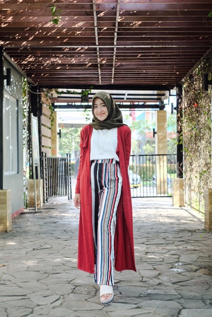 STRIPE CULLOTE/womenwearhijab/womenwear/cullote