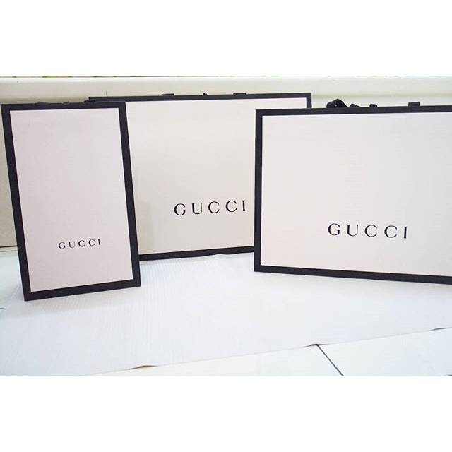 

Gucci Authentic paperbag original card branded paper bag dustbag dust