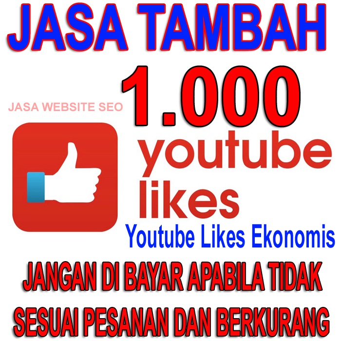 LIKES YOUTUBE PERMANEN | LIKE YOUTUBE