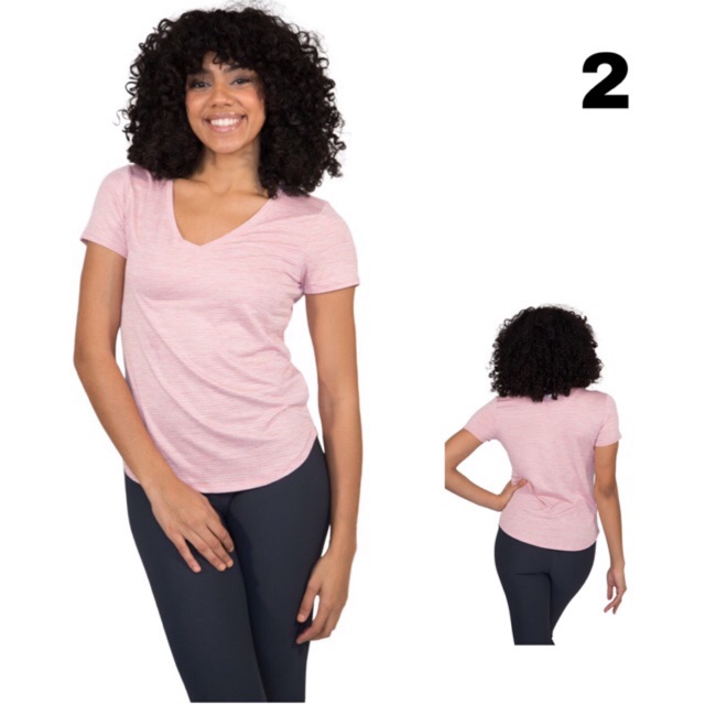 90 Degree Drop Needle Short Sleeves Tee