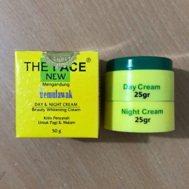 The Face Temulawak Day &amp; Night Cream 50gr