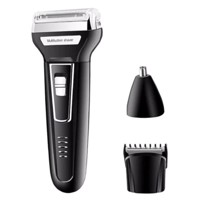 Shaver KEMEI KM-6558 3in1 Trimmer Alat Cukur Kumis Jenggot Elektrik