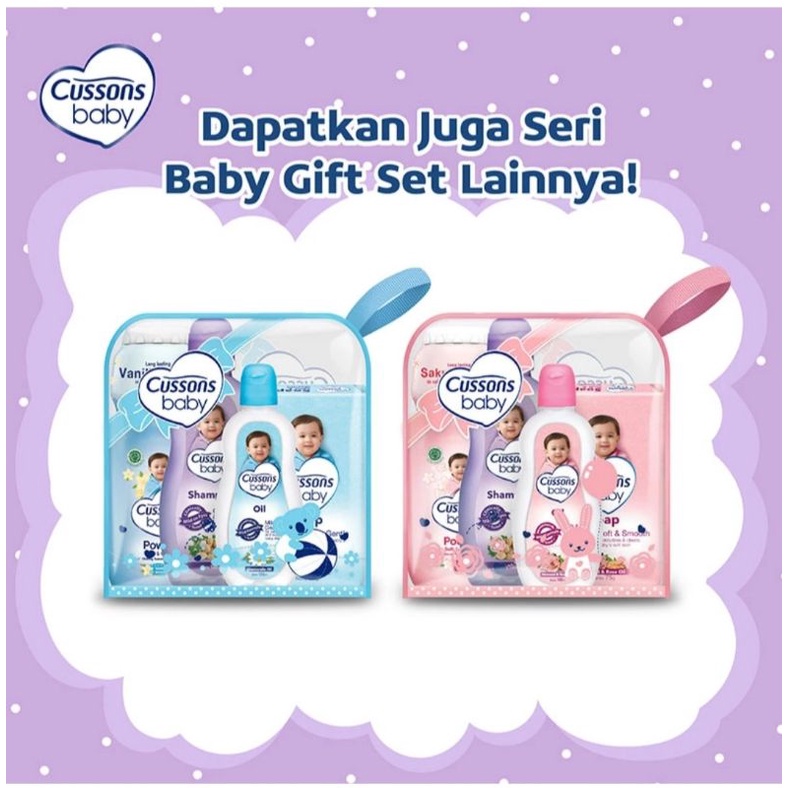 Perlengkapan Cusson Baby gift small / Cusson Baby gift set small Exp 2025