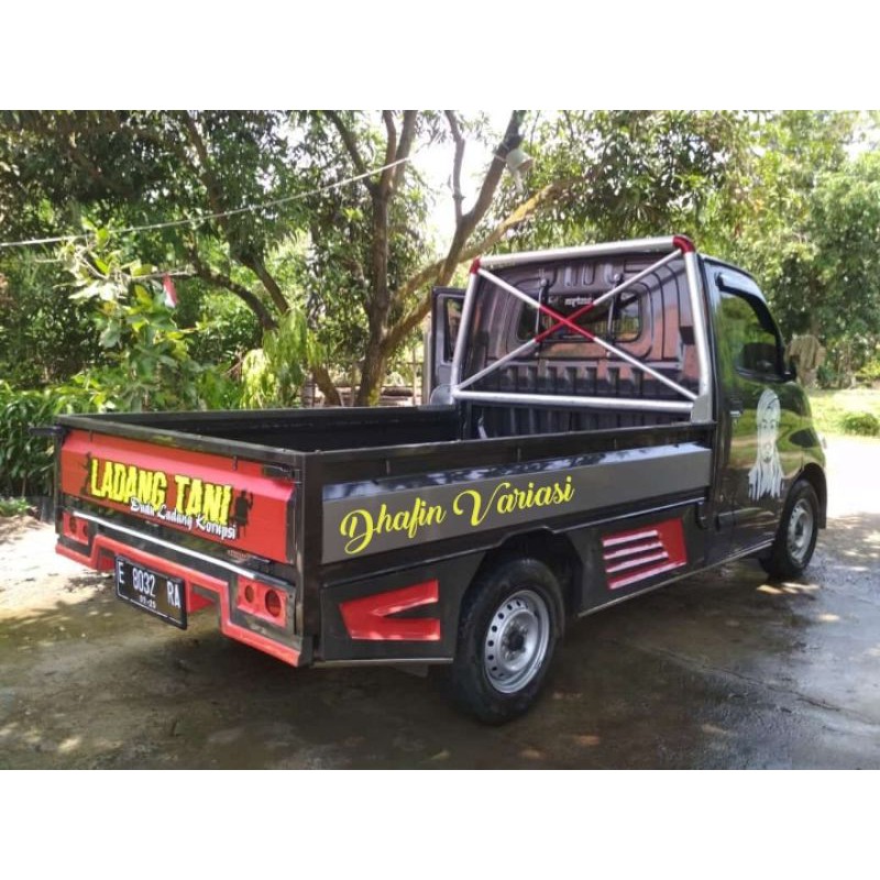 Bemper belakang dan samping granmax pickup