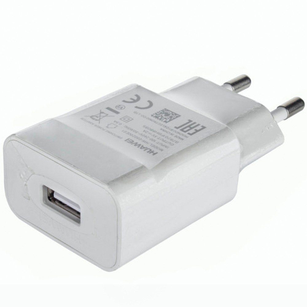 Travel Charger Huawei 5V/2A Kabel Data Micro USB 100cm - Putih