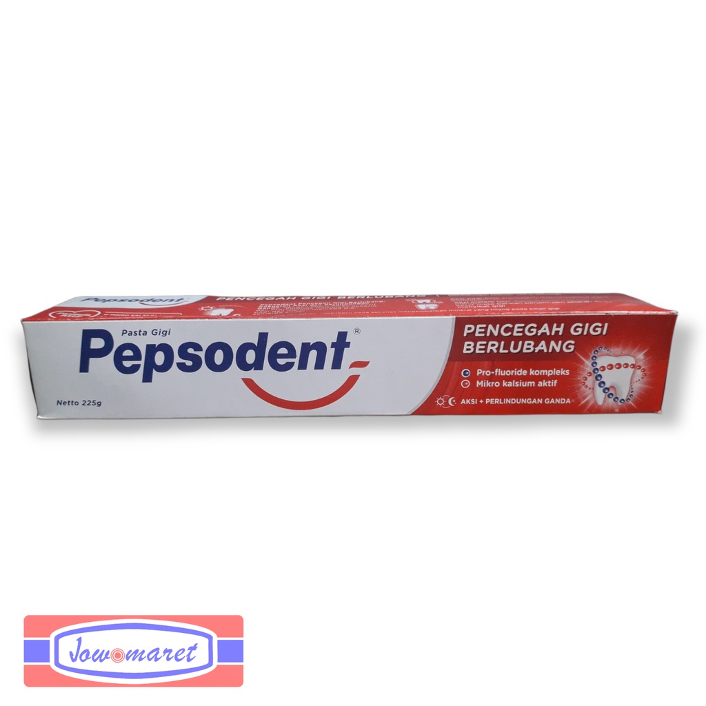 Pepsodent whitening 225 gr pasta gigi Jumbo - jowomaret