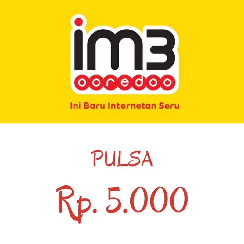 Pulsa 5k - im3 Indosat Murah