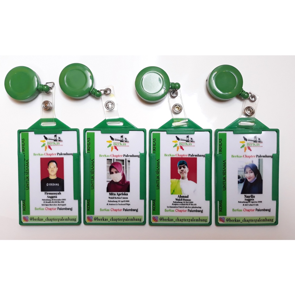 

id card pvc tanpa wadah || id card pvc murah satuan