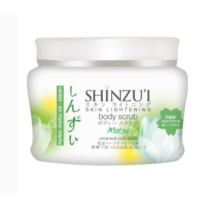 SHINZUI Skin Lightening Body Scrub 200gr | Lulur Badan