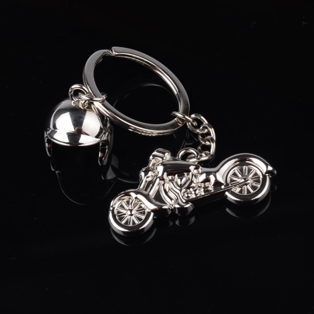 {LUCKID}Motor Figure key chain Metal Car Key Ring Key Holder Gift Personalized Chains