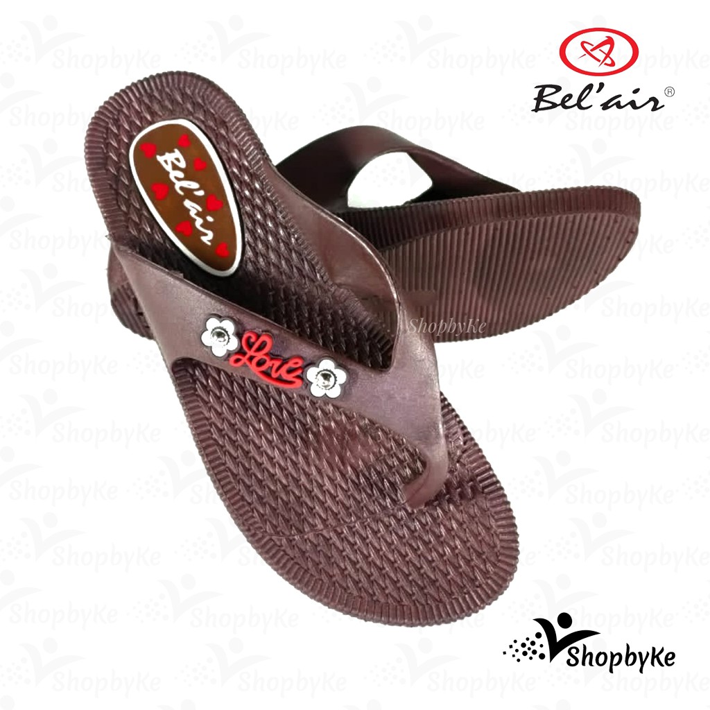 Sandal Japit Wanita Tipe BA-020 merk Bel Air Warna Hitam, Biru, Merah, Coklat Size 36-40