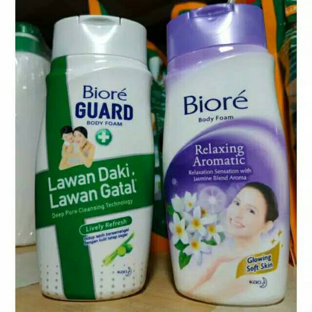 BIORE BODY FOAM(SABUN CAIR) 100ML//250ML