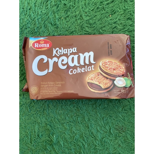 

Biskuit Roma Kelapa Cream Cokelat 189g