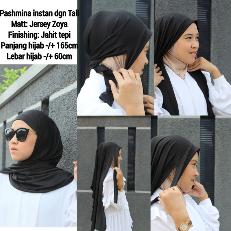 Pashmina Instan Tali Malaysia Hijab Pashmina Tali Instan Pashmina Melayu Pashmina Inner