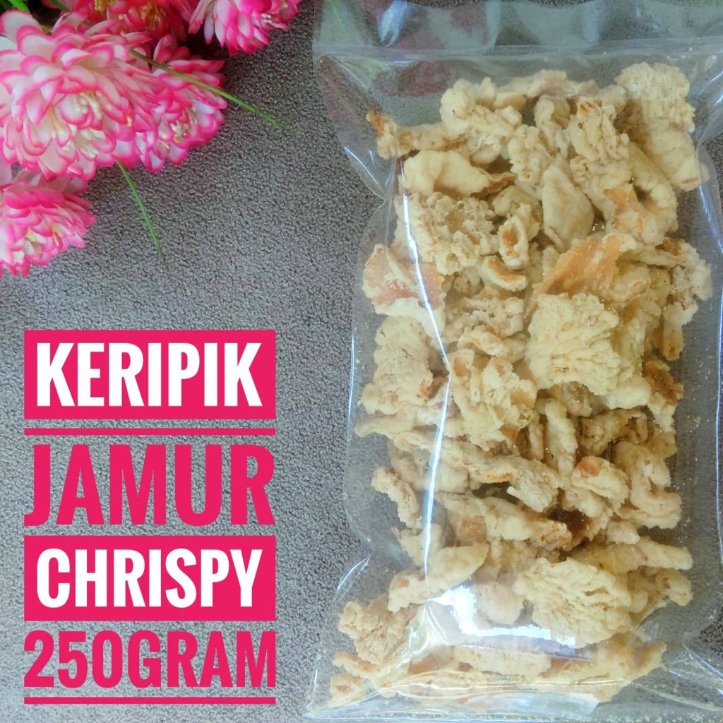 

KERIPIK JAMUR CHRISPY 250gram