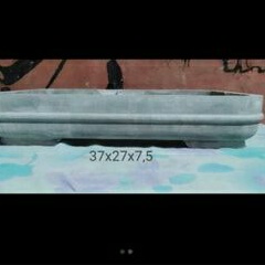 cetakan pot fiber bonsai persegi panjang ukuran 37x27x7,5