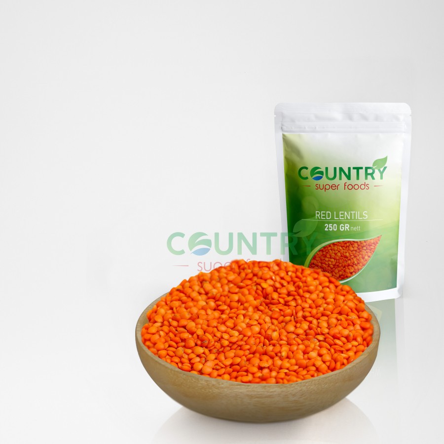 

[ 250 gr ] - Organic Red Lentils | Kacang Lentils Merah