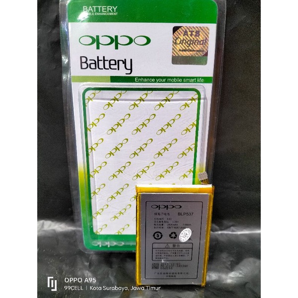 Baterai | Battery | Batre Oppo BLP 537 | BLP-537 original