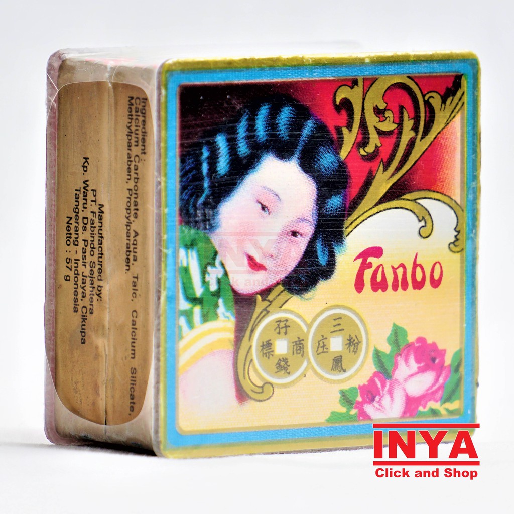 BEDAK FANBO HOI TONG 11 PUTIH 57gr - COMPACT POWDER