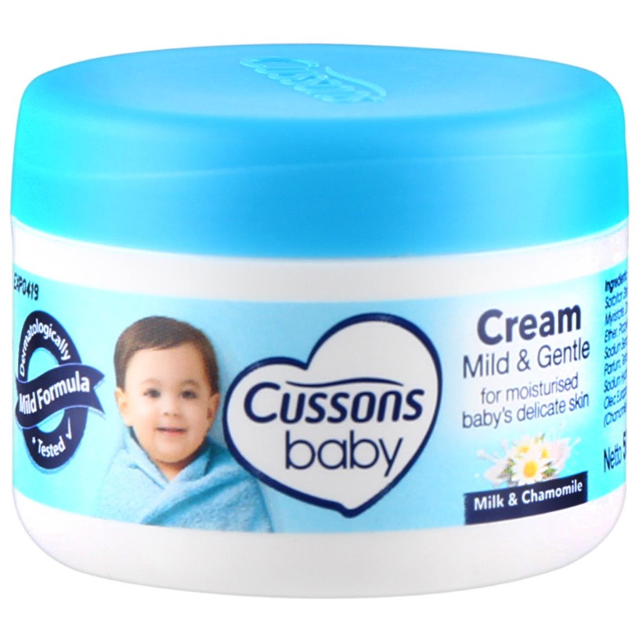 CUSSONS BABY CREAM 50 GR Varian Pink Soft Smooth - Biru Mild Gentle - Ungu Fresh Nourish